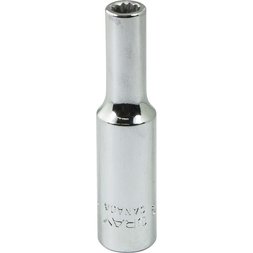 1/4" Drive 12 Point Deep Length Sockets