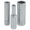 1/4" Dr. 10 Piece 12 Point Deep SAE Socket Set