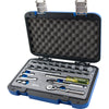 1/4" Dr. 27 Piece 6 Point SAE & Metric Socket & Attachment Set