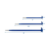 3 Piece Rolling Head Pry Bar Set