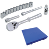 3/8" Dr. 15 Piece 6 Point Standard Metric Socket Set