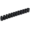 3/8" Dr. 12 Piece 6 Point Standard Metric Impact Socket Set