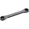 SAE Flat Ratcheting Box End Wrenches - 6 Point