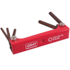 5 Piece SAE Folding Hex Key Set