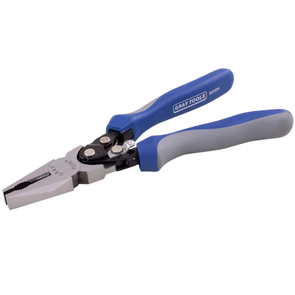 High leverage lineman pliers with comfort grip