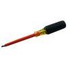 Square Recess Insulated Screwdriver - Round Shank