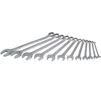 12 piece SAE combination wrench set